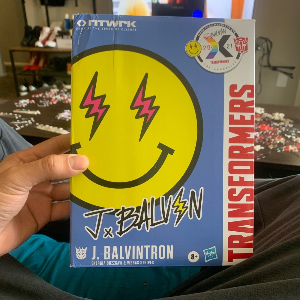 Transformers x j.balvin collab